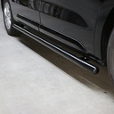 Side bars Black stainless steel Renault Trafic 2014 - 2022