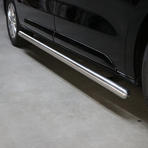 Side bars Stainless steel silver Volkswagen Multivan T7 2022+