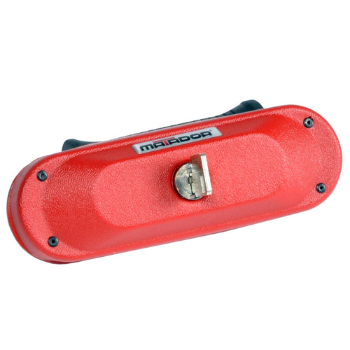 [LOCK244] Sliding door Bull-Lock Matador oval  lock with bracket  +