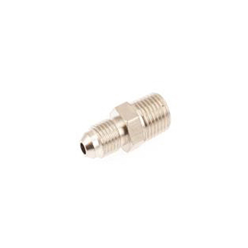 [740101] Adapter fitting 1/4 NPT (mänlich) JIC 4 (mänlich), 2 stück